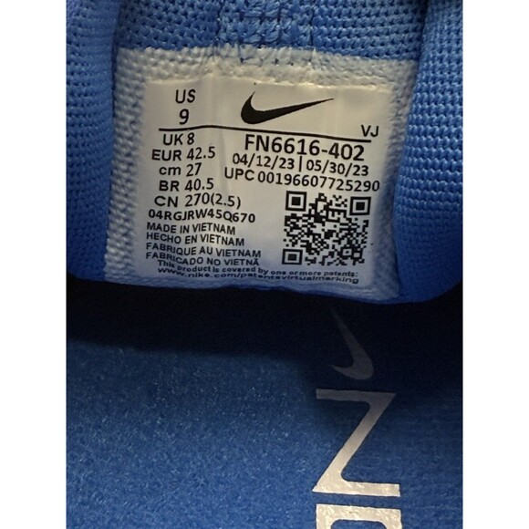 New Men’s Nike Free Metcon 5 TB Signal Blue Size 9 FN6616-402 main image 6